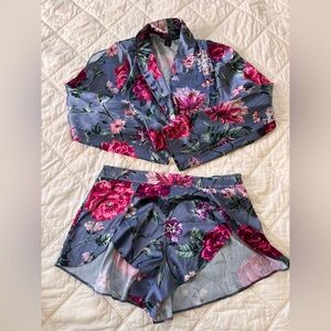 Victoria’s Secret Floral Two-Piece Lounge Set